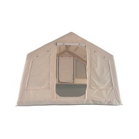 Maison gonflable imperméable de tente d'air d'Oxford de luxe ouverte rapide pour le camping de glamping de famille