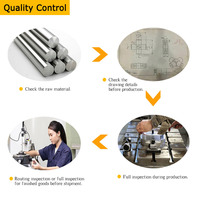 Pièces accessoires de brochage par électroérosion à fil en aluminium CNC, modèle 3D de précision personnalisé par le fabricant, pour machine de usinage YT-W015