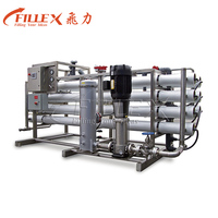 Système de médias filtrants RO Purification de la membrane d'eau potable Machines de traitement de l'eau par osmose inverse Minera