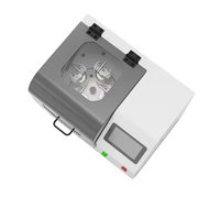 Broyeur à billes planétaire compact pour agate et zircone, machine de laboratoire verticale moyenne à joint d'étanchéité à l'huile pour broyage à sec et humide des sols, 1,1 kW 220 V