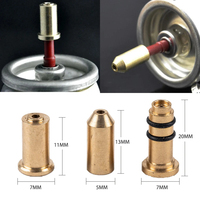 Buse réutilisable recharge adaptateur de gaz butane tête gonflable pour Dupont Ligne