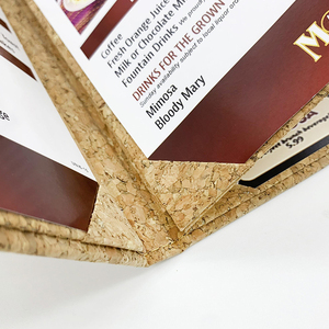 Porta Menús Personalizado con Fijación en Esquina, Carpeta para Menús Tamaño A4, Legal y Carta para Restaurantes - Product Image 2