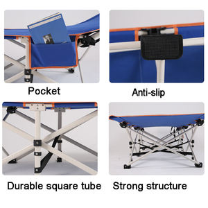 Nouveauté 2023 vente en gros, Durable, <span class=keywords><strong>pliable</strong></span>, <span class=keywords><strong>pliable</strong></span>, équipement <span class=keywords><strong>de</strong></span> Camping en plein air, lits pour <span class=keywords><strong>personnes</strong></span> lourdes - Product Image 5