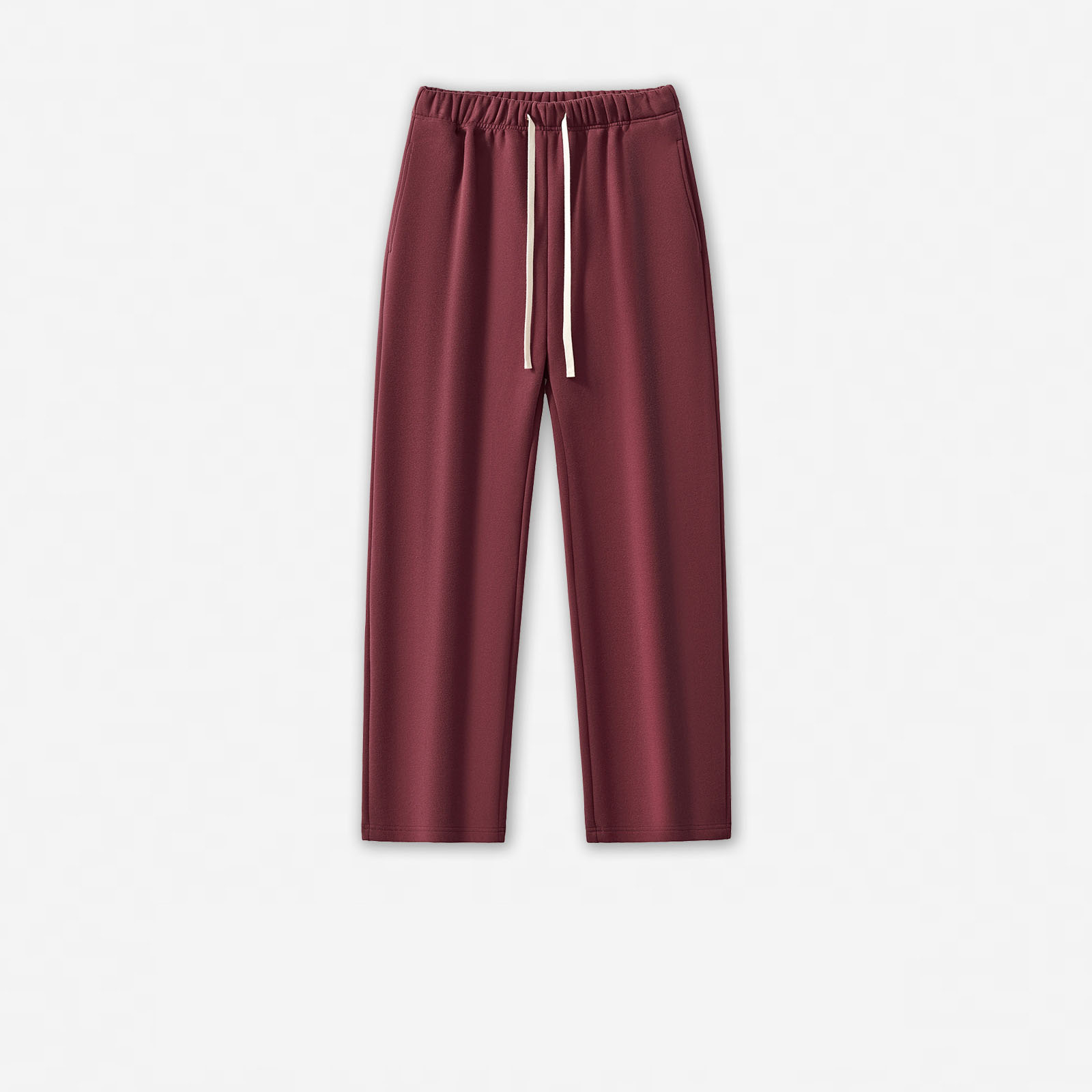 pantalon rouge foncé