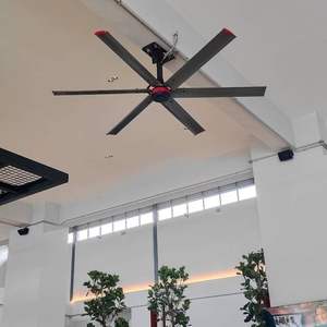 Ventilador Industrial Grande HVLS de Accionamiento Directo PMSM, Aspas de 7.3m (24 pies), Personalizado - Product Image 2