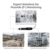 Sonde de capteur numérique d'électrode sélective aux ions fluorure (ISE) avec compensation de température, semi-conducteur, pour la surveillance des eaux usées et du pH