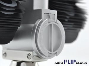 Tùy Chỉnh Bảng Retro Lật Đồng Hồ Với Điều Khiển Âm Thanh LED Đèn Ngủ Bàn Trang Quay Bàn Đồng Hồ Cao Cấp Tự Động Lật Lịch Đồng Hồ - Product Image 4