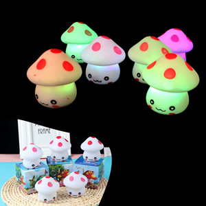 Nhà Máy Giá ánh sáng lên đồ chơi Led nhấp nháy bầu không khí nấm bé ánh sáng ban đêm cho trẻ em phòng ngủ giá rẻ khuyến mại Quà Tặng bảng đèn - Product Image 2