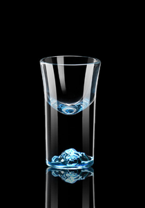 Verre à shot miniature en cristal de 10 ml et 15 ml pour bar, club, fête, <span class=keywords><strong>d</strong></span>écoré de paillettes <span class=keywords><strong>d</strong></span>'<span class=keywords><strong>or</strong></span> 24 carats pour whisky, tequila, <span class=keywords><strong>vodka</strong></span> - Product Image 4