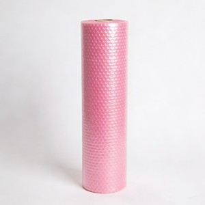 Rouleau de film à bulles <span class=keywords><strong>antistatique</strong></span> rose en PE écologique pour emballage protecteur ESD - Product Image 2