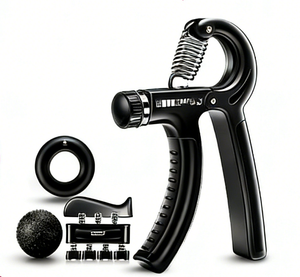 ग्रिप फोर्मिनर हाथ ग्रिप मजबूत हाथ ग्रिप किट-5 पैक समायोज्य प्रतिरोध रबर स्टेनलेस स्टील - Product Image 1