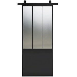 Portes coulissantes de placard de remplacement pour décoration intérieure américaine, cloison de sécurité, miroir, style grange, Menards - Product Image 3