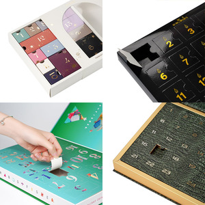 Custom <strong>Empty</strong> <strong>Advent</strong> <strong>Calendar</strong> <strong>Box</strong> 12 24 Days Countdown Blind <strong>Box</strong> with Custom Size Printing - Product Image 1