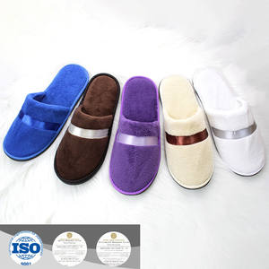 Toptan kişiselleştirilmiş rahat otel çin yumuşak sıcak kış yatak odası misafir terliği - Product Image 4