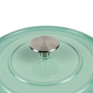 Casserole <span class=keywords><strong>en</strong></span> <span class=keywords><strong>fonte</strong></span> émail couleur personnalisée LFGB Ca65, certifié ue, nouveau <span class=keywords><strong>design</strong></span> personnalisable - Product Image 3