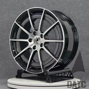 Jantes forgées DATC finition noir brillant 1 pièce 17-19 Deep Lip Hybrid TUV 5x108/5x112/5x114.3 pour <span class=keywords><strong>Volvo</strong></span> <span class=keywords><strong>S60</strong></span> T8 Recharge - Product Image 3