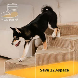 Fabricante Profissional de Rampas para Cães, Degraus para Animais de Estimação, Protetores de Pernas para Cães Idosos, Degraus Espirais para Animais de Estimação, Produtos para Animais de Estimação, Degraus de 3 Passos - Product Image 3