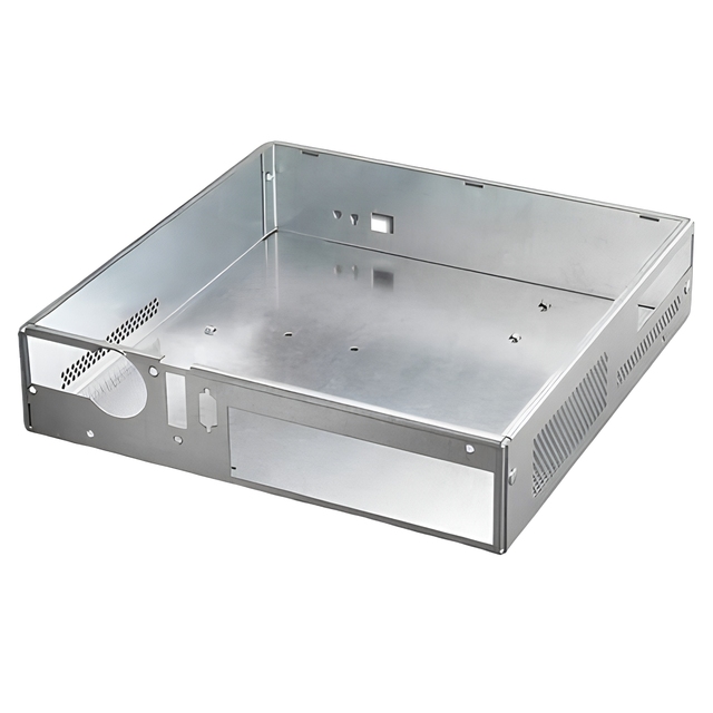 Custom Aluminum Computer Enclosure Server Control Box Laser Cut Bended Sheet Metal Fabrication Process OEM AnHeng D101