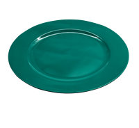 Assiette de Présentation Ronde en Plastique pour Restaurant, Mariage, Événement, Décoration de Table