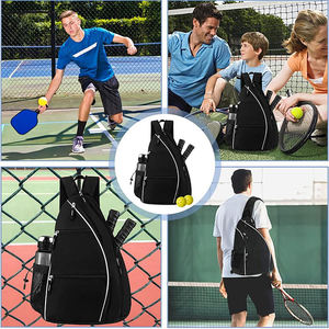 OEM Custom RPET reversibili zaino per le donne di lusso sport all'aria aperta palestra Pickleball Paddle zaino <span class=keywords><strong>con</strong></span> marsupio sottaceto - Product Image 6