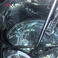 Réacteur d'émulsification d'homogénéisation à cisaillement à grande vitesse chauffage électrique réservoir d'agitation en acier inoxydable pour boisson alimentaire pour lait