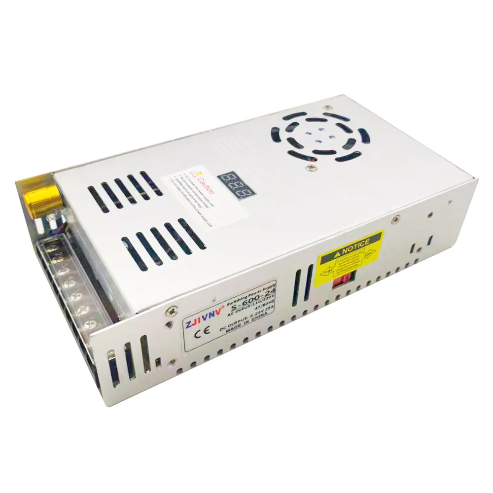 600W 12V 24v 36v 48v AC إلى DC تحويل التيار الكهربائي مع شاشة ديجيتال dc الجهد قابل للتعديل اختبار امدادات الطاقة 50A 25A smps