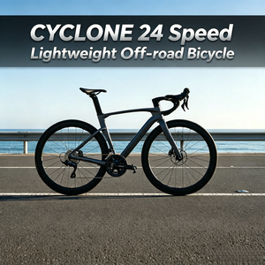 Bicicleta de Carretera de Fibra de Carbono de Alto Módulo de 24 Velocidades R7170 con Frenos de Disco Hidráulicos, Ligera, Tercera Generación (105 Sets) High-D - Product Image 1
