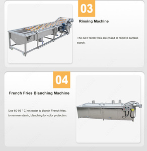 Línea de producción Industrial de patatas frisas, línea de producción Industrial de patatas frisas a pequeña escala - Product Image 3
