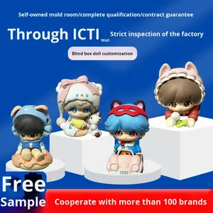 Figurines personnalisées pour bébés en boîte mystère, poupées moulées par injection en PVC, jouets de collection, modèles de personnages IP - Product Image 5