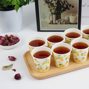 Gobelet en carton kraft jetable de 4 oz pour boissons chaudes et froides, respectueux de l'environnement - Product Image 1