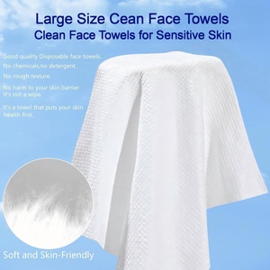 OEM Soft Disposable Face TowelsViscose Comfortable Skin Towel for Makeup Remover Salon Spa Facial Towel Customizable Nonwoven - Product Image 2