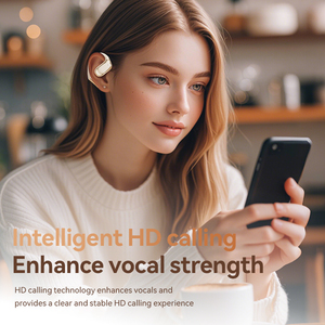 Không xâm nhập an toàn móc tai thể thao chạy phòng tập thể dục Thời gian chơi pain-miễn phí thiết kế mở-tai Tai nghe không dây ai dịch Earbuds - Product Image 2