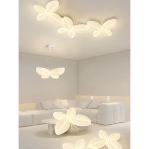 Lámpara de <span class=keywords><strong>Techo</strong></span> de Estilo Francés de Lujo para Dormitorio, Estilo Cálido, Protección para los Ojos, para Sala de Estar, para <span class=keywords><strong>Niñas</strong></span> - Product Image 2
