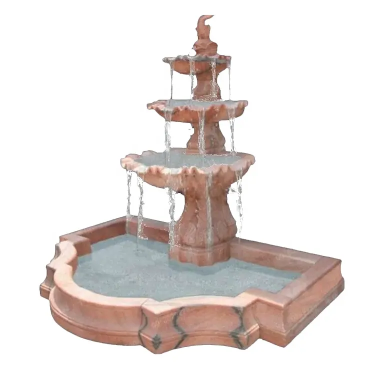 Cheap sunny marble large outdoor water fountains water marble fountain with marble sculpture