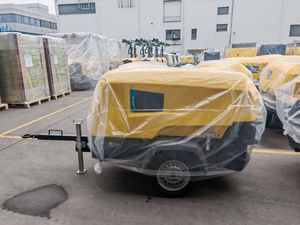 Compresseur d'air diesel mobile à haute efficacité énergétique, adaptable aux altitudes élevées, XAS88, pression réglable de 7 à <span class=keywords><strong>12</strong></span> bars, pour les travaux de construction en zone isolée - Product Image 2