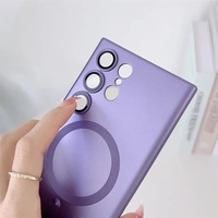 Étui de protection populaire pour téléphone avec protection d'objectif et coque métallique colorée pour Samsung Galaxy S26 S25 S24 Ultra S23 Plus S22 S21