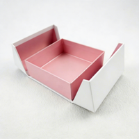Boîte cadeau de luxe en papier rigide doré, à double ouverture en forme de livre, avec logo imprimé personnalisé, en matériaux recyclés, fermeture magnétique