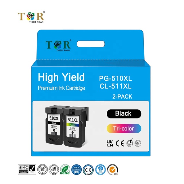 for canon ink cartridge for Canon PIXMA MP495 MP280 MP490 MX320 Printer Ink Cartridge PG-510XL CL-511XL Compatible Canon Ink
