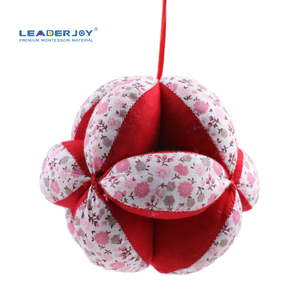 LeaderJoy molle del bambino giocattoli di apprendimento per il tessuto fiore Montessori di puzzle Palla Bambino Giocattoli - Product Image 4