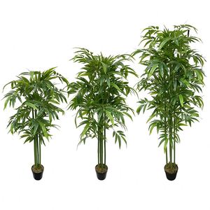 Arbre en bambou artificiel d'intérieur en plastique écologique en gros, hauteur de 180 cm - Product Image 2
