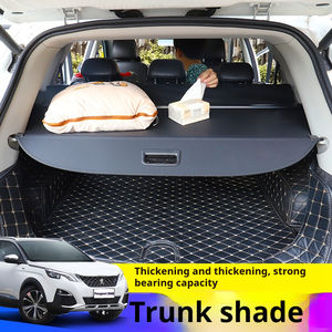 Sombra de protección trasera de coche, cubierta de maletero de carga Tonneau retráctil, estante de paquete para Dongfeng Peugeot 5008 2017-2023 Forthing T5 <span class=keywords><strong>EVO</strong></span> - Product Image 3