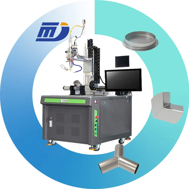 Venta FDA CE 4 ejes 5 ejes 6 ejes plataforma automática CNC máquina de soldadura láser de fibra precio
