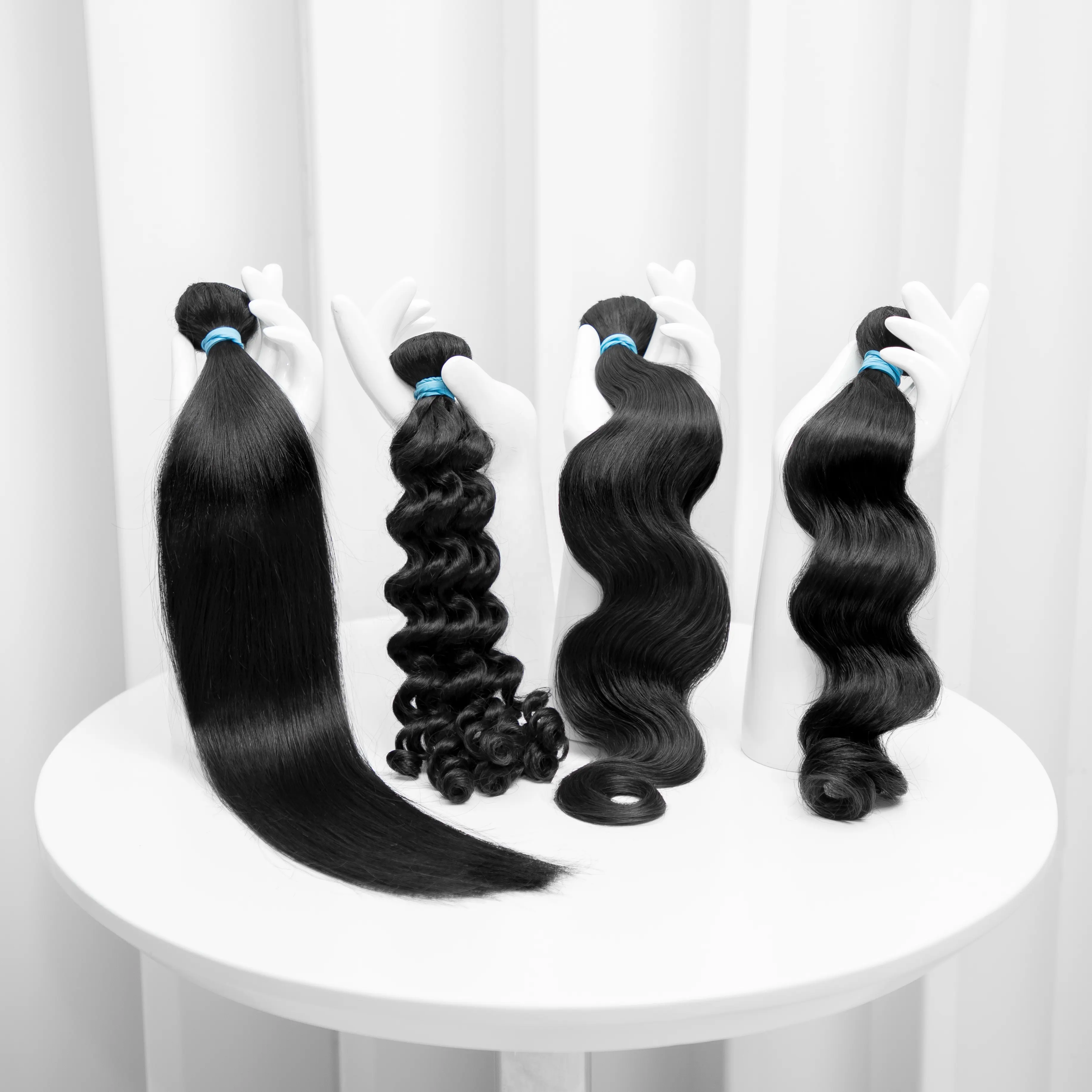 KBL reemplazo de cabello de visón precio Virgen por kg de cabello, 27 piezas de cabello humano tejido prótesis de cabello de alta calidad, su propio cabello de marca