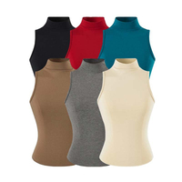 OEM ODM Damen 4-teiliges Set mit Stehkragen-Top, Kurzem Cardigan, Hochtaillierter Schlaghose und Schlitz-Bodycon-Rock im Y2K High Street Stil