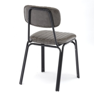 Popolare semplicemente moderno bistrot bar Hotel zona ristorante sedia in ferro con imbottitura sedie da pranzo con cuscino del sedile - Product Image 6