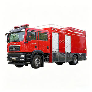 Promotion : Camion de pompiers HOWO 1000 gal CAFS, Véhicules de lutte contre l'incendie UAV, utilisés pour la lutte contre les incendies urbains - Product Image 1