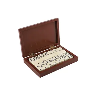 28 Professional Educational Toys Wooden Box Melamine Double 6 Domino