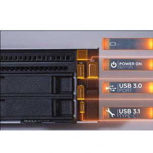 สำหรับเซิร์ฟเวอร์แร็ค R7515 ขนาด 24x2.5 นิ้ว 2U ใช้ CPU EPYC 7302P แรม 64GB DDR4 พร้อม IDRAC9 กำลังไฟ 1600W Platinum PCIe Gen4 SATA/SAS ชิปเซ็ต H730P รับประกัน 3 ปี - Product Image 4