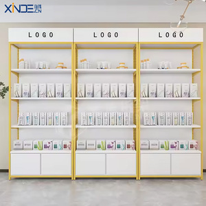 Kệ trưng bày, kệ chứa hàng, tủ trưng bày mỹ phẩm, nước hoa, kệ gỗ tùy chỉnh XINDE - Product Image 5