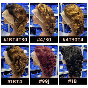 วิกผมแท้แบบไม่ต้องใช้กาว 13*4  ไม่มีเชือกผูก  แบบยืดหยุ่น  ไม่มียางรัดศีรษะ  <span class=keywords><strong>ทรง</strong></span>แฟชั่น 300%  ปรับเปลี่ยนรูป<span class=keywords><strong>ทรง</strong></span>ได้ - Product Image 6